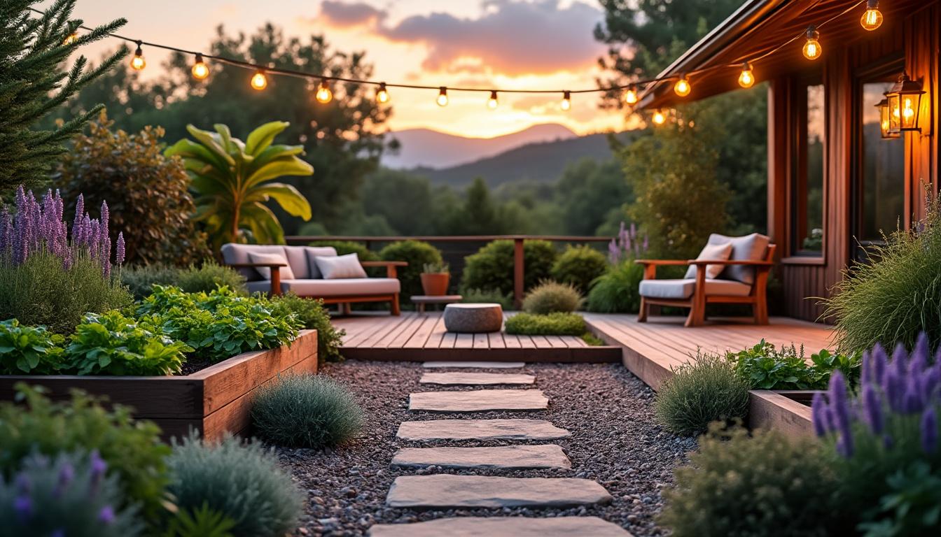 découvrez 50 idées créatives pour aménager votre jardin paysager avec des estimations budgétaires précises pour réaliser votre espace extérieur de rêve.