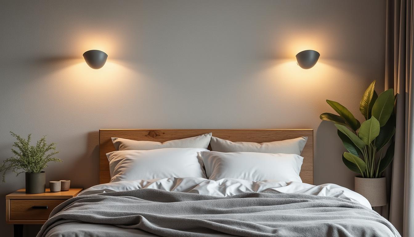 découvrez 20 idées élégantes d'appliques murales pour sublimer la décoration de votre chambre avec style et raffinement.