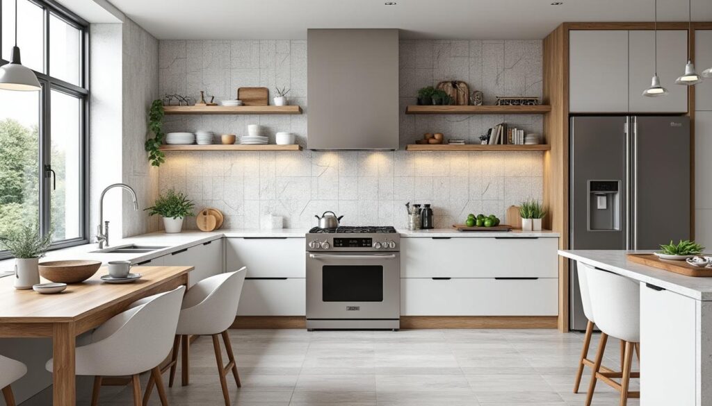 découvrez 30 idées élégantes de carrelage de cuisine adaptées à tous les budgets pour transformer votre espace avec style et fonctionnalité.