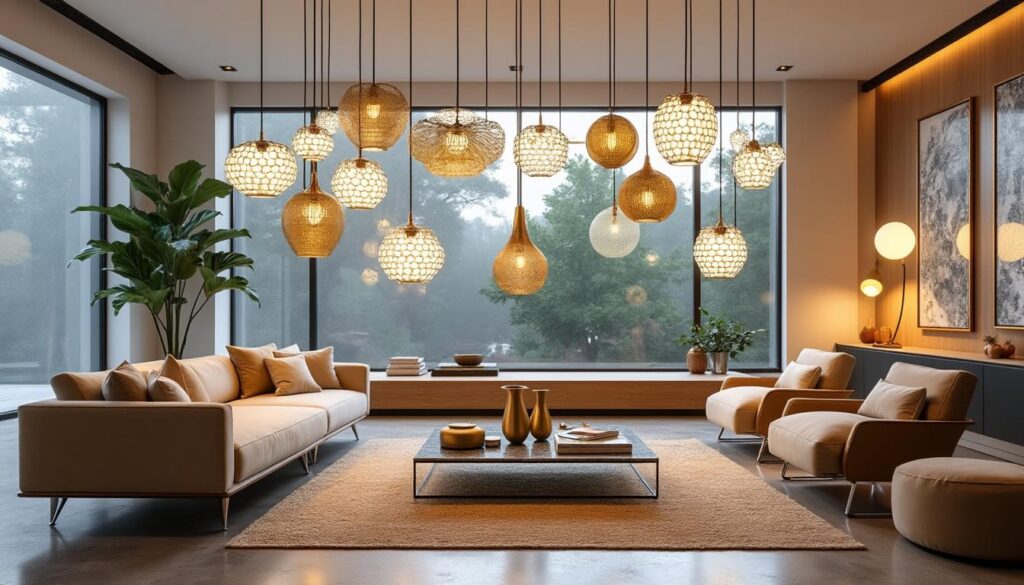 découvrez les 30 suspensions incontournables et tendances pour éclairer votre salon en 2026. alliez style et ambiance moderne pour une décoration réussie.
