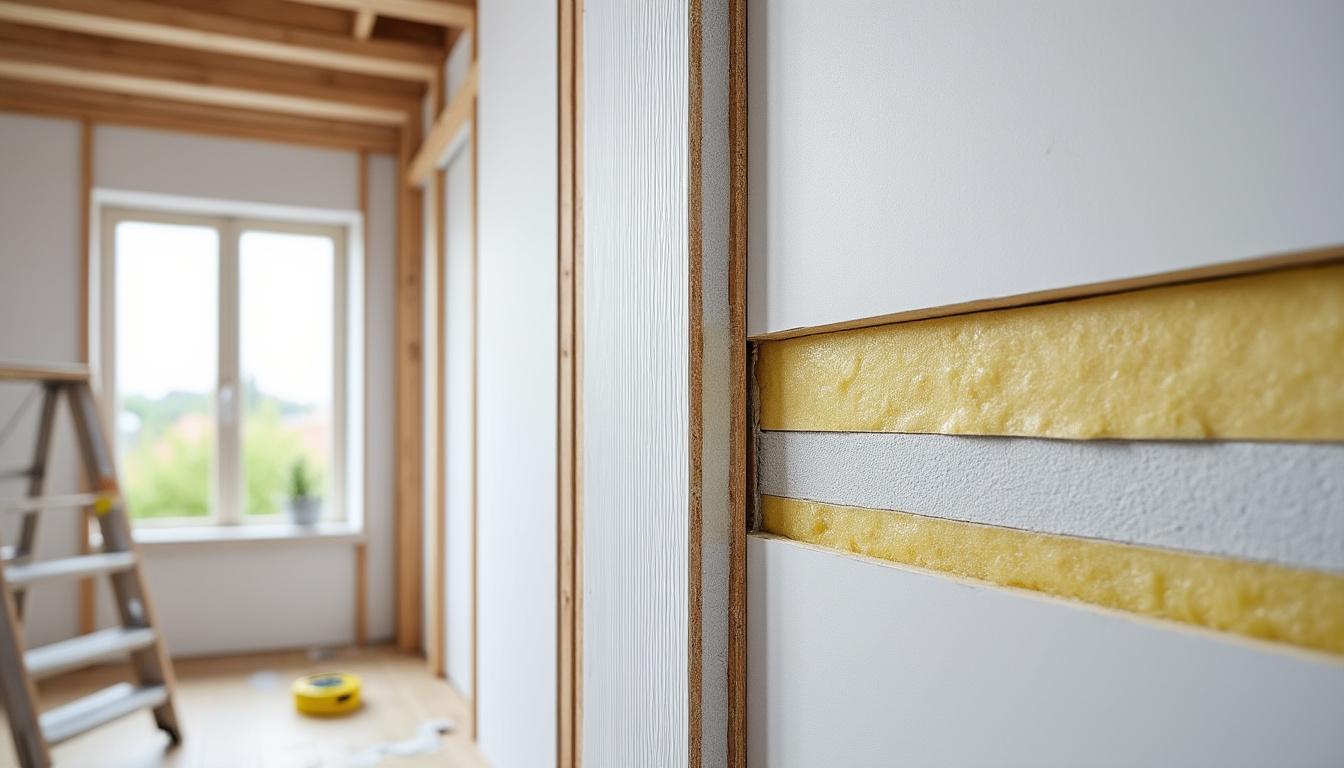 découvrez comment choisir l'épaisseur idéale de cloison en placo pour garantir un confort acoustique et thermique optimal dans votre logement.