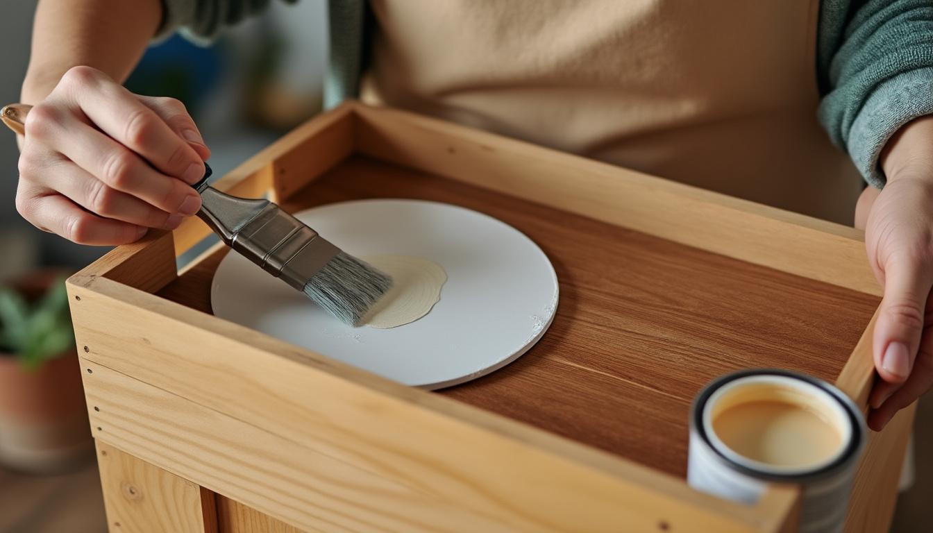 découvrez des idées de couleurs pour repeindre un meuble en bois en utilisant une peinture naturelle, respectueuse du bois et de la qualité de l'air intérieur.