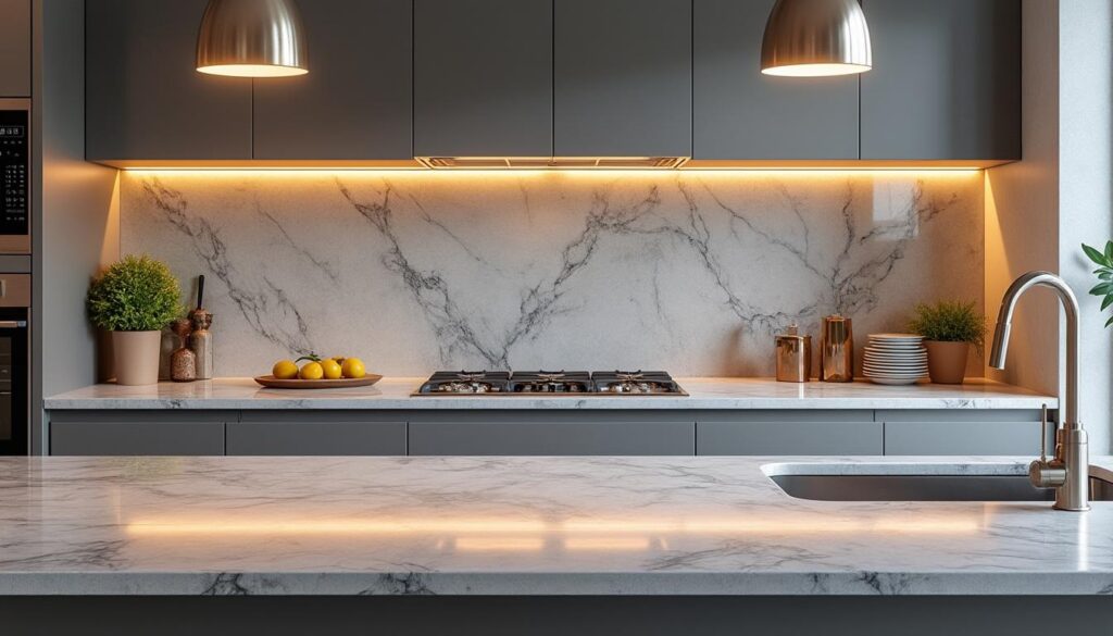 découvrez comment illuminer efficacement votre plan de travail avec notre guide complet des solutions d'éclairage et conseils d'installation faciles à suivre.