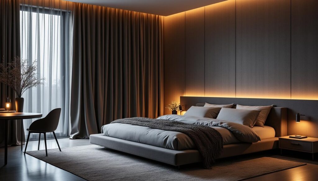 découvrez notre rideau occultant pour chambre, idéal pour créer une obscurité totale et favoriser un sommeil profond et réparateur.