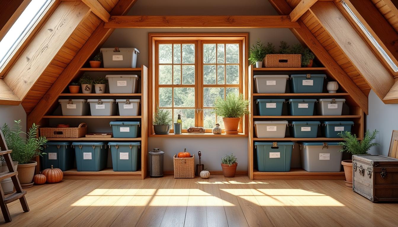 découvrez notre guide pratique pour aménager et optimiser votre grenier, afin de créer un espace bien organisé, fonctionnel et agréable. astuces et conseils pour valoriser chaque recoin.