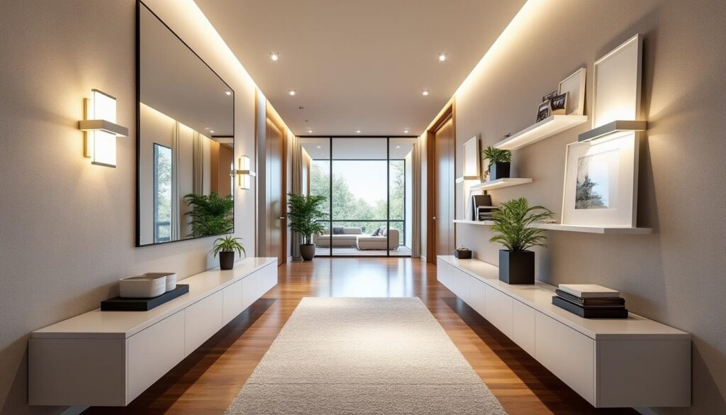 découvrez des astuces ingénieuses pour sublimer un couloir étroit et transformer cet espace souvent négligé en un lieu élégant et fonctionnel.