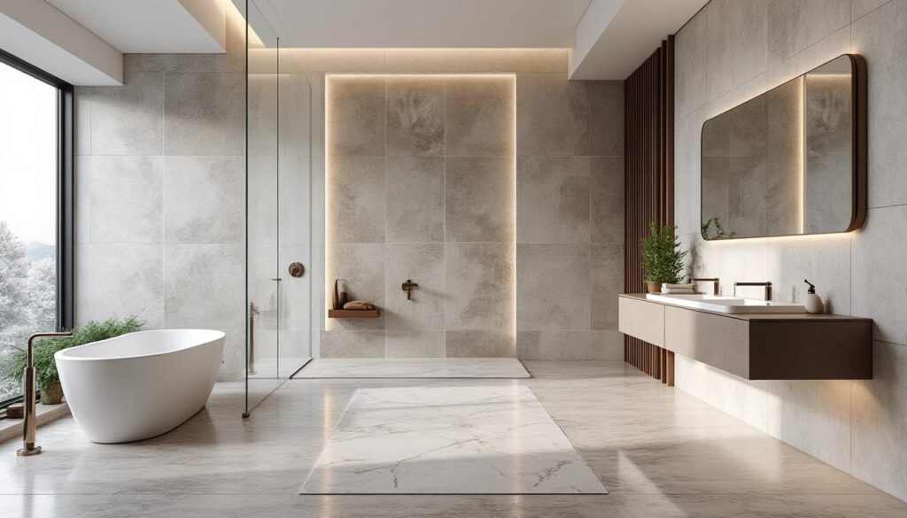 découvrez les tendances innovantes et les inspirations élégantes pour le carrelage salle de bain en 2026. transformez votre espace avec style et modernité grâce à nos idées design exclusives.