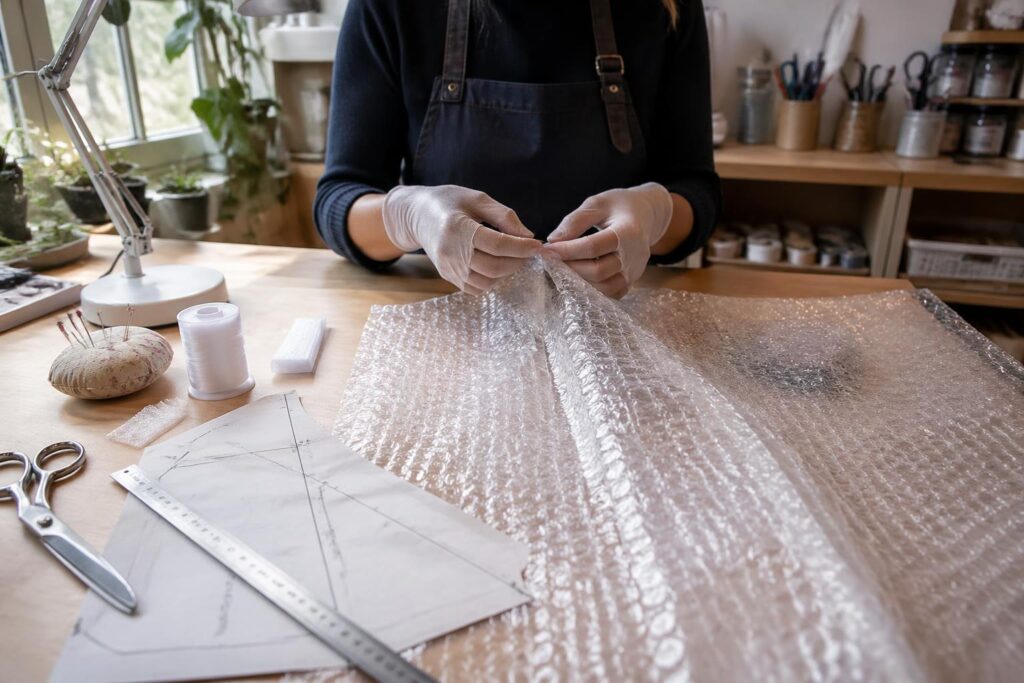 apprenez à réparer votre bâche à bulle vous-même grâce à notre guide simple de couture, pour prolonger sa durée de vie et éviter de devoir en racheter une nouvelle.