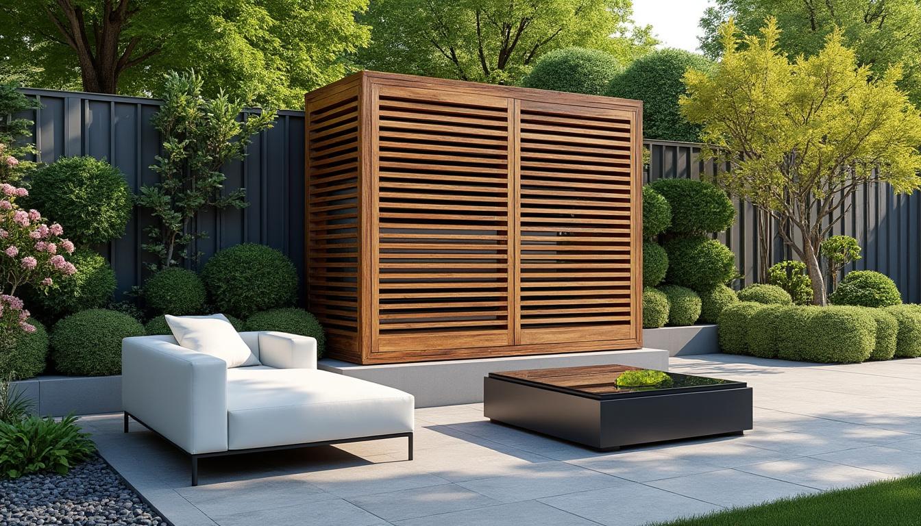 apprenez à fabriquer un cache pour votre climatiseur extérieur qui dissimule l'unité tout en assurant une ventilation optimale, sans nuire à ses performances.