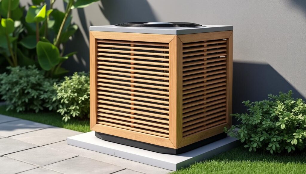 apprenez à fabriquer un cache pour climatiseur extérieur qui dissimule l'unité tout en préservant la ventilation et les performances de votre appareil.