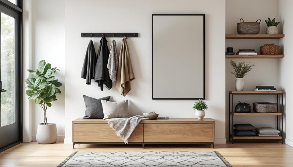 découvrez des idées astucieuses pour optimiser votre entrée avec des solutions de rangement pratiques et une décoration élégante qui valorisent votre espace.