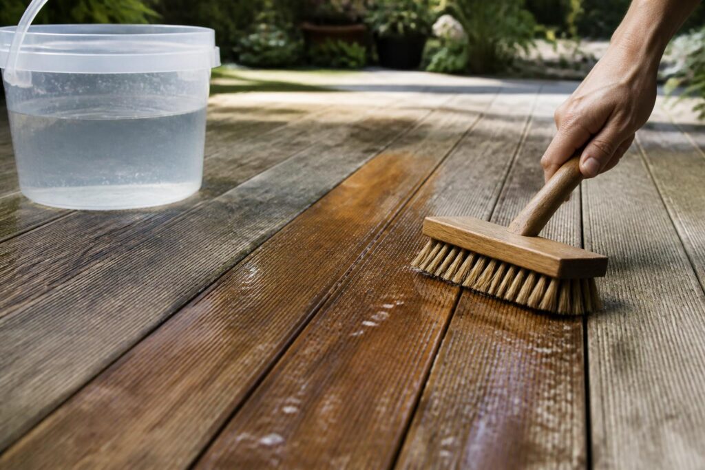 découvrez comment utiliser l'acide oxalique pour raviver naturellement le bois extérieur avant de le traiter, en éliminant les taches et en restaurant sa beauté originale.