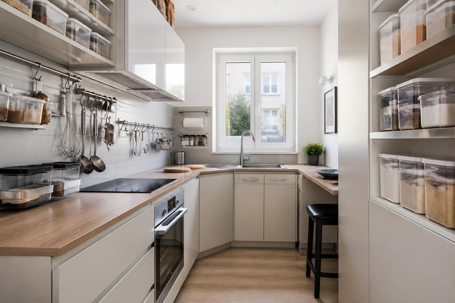 découvrez des astuces ingénieuses pour optimiser le rangement de votre cuisine, gagner de l'espace et rendre votre espace de cuisson plus fonctionnel et agréable.