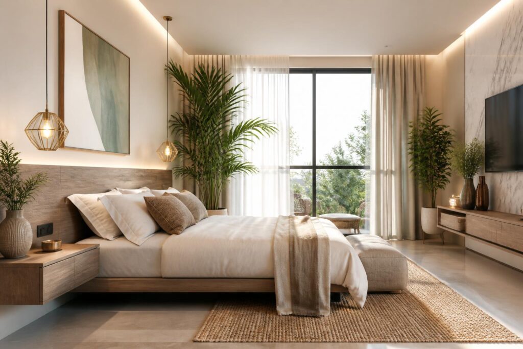découvrez les 40 tendances déco chambre 2026 pour un intérieur stylé et chaleureux. inspirez-vous des idées incontournables pour transformer votre espace en un véritable havre de paix.