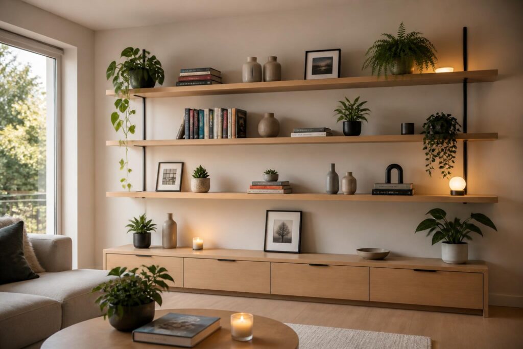 découvrez notre guide pratique pour choisir, installer et décorer des étagères dans votre salon afin de sublimer vos murs avec style et fonctionnalité.