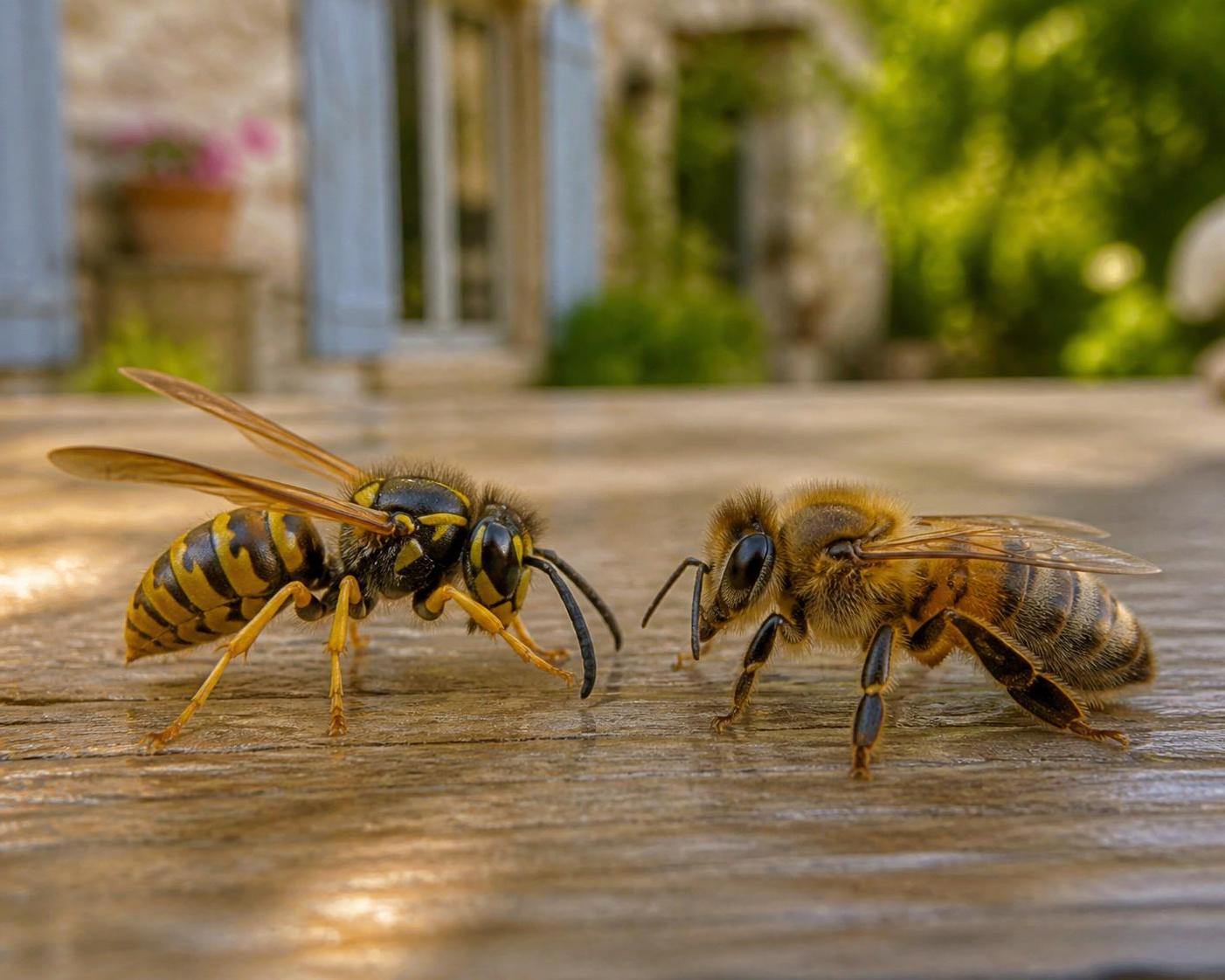 Guêpe ou Abeille : Comment les Différencier et Que Faire en Cas de Nid 2 apprenez à distinguer une guêpe d'une abeille et découvrez les gestes à adopter en cas de nid pour assurer votre sécurité et protéger l'environnement.