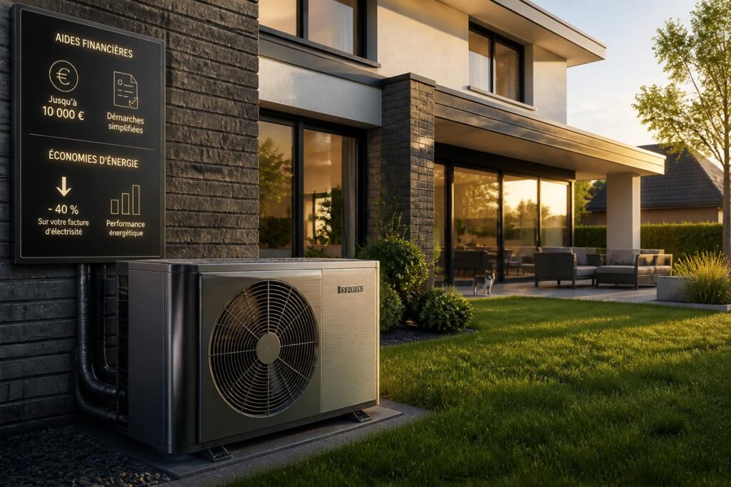 découvrez le coût d'une pompe à chaleur pour une maison de 150m2, les aides financières possibles et les économies réalisables sur vos factures d'énergie.