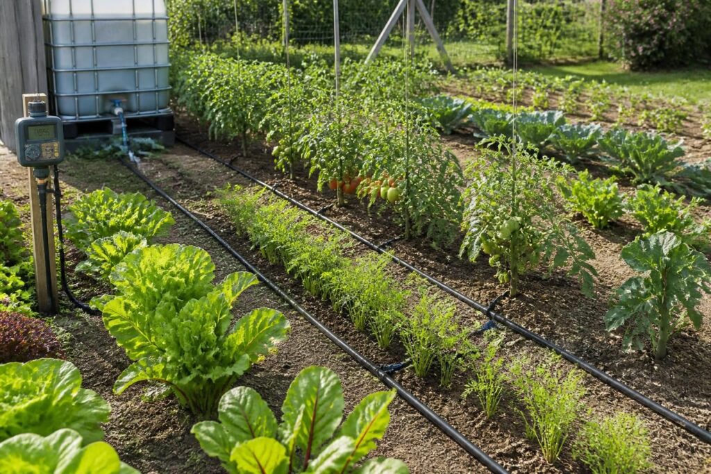 apprenez à installer un système d'arrosage automatique économique pour votre potager et optimisez la gestion de l'eau tout en favorisant la croissance de vos plantes.