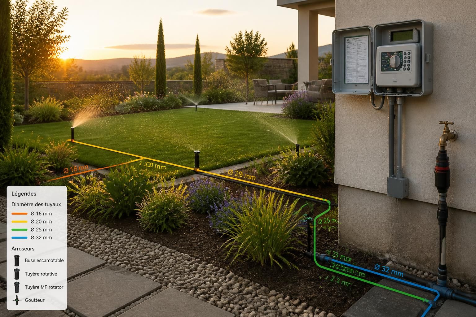 découvrez notre guide complet sur les tuyaux pour arrosage automatique : apprenez à choisir les bons diamètres, matériaux et raccords pour un système d'irrigation efficace et durable.