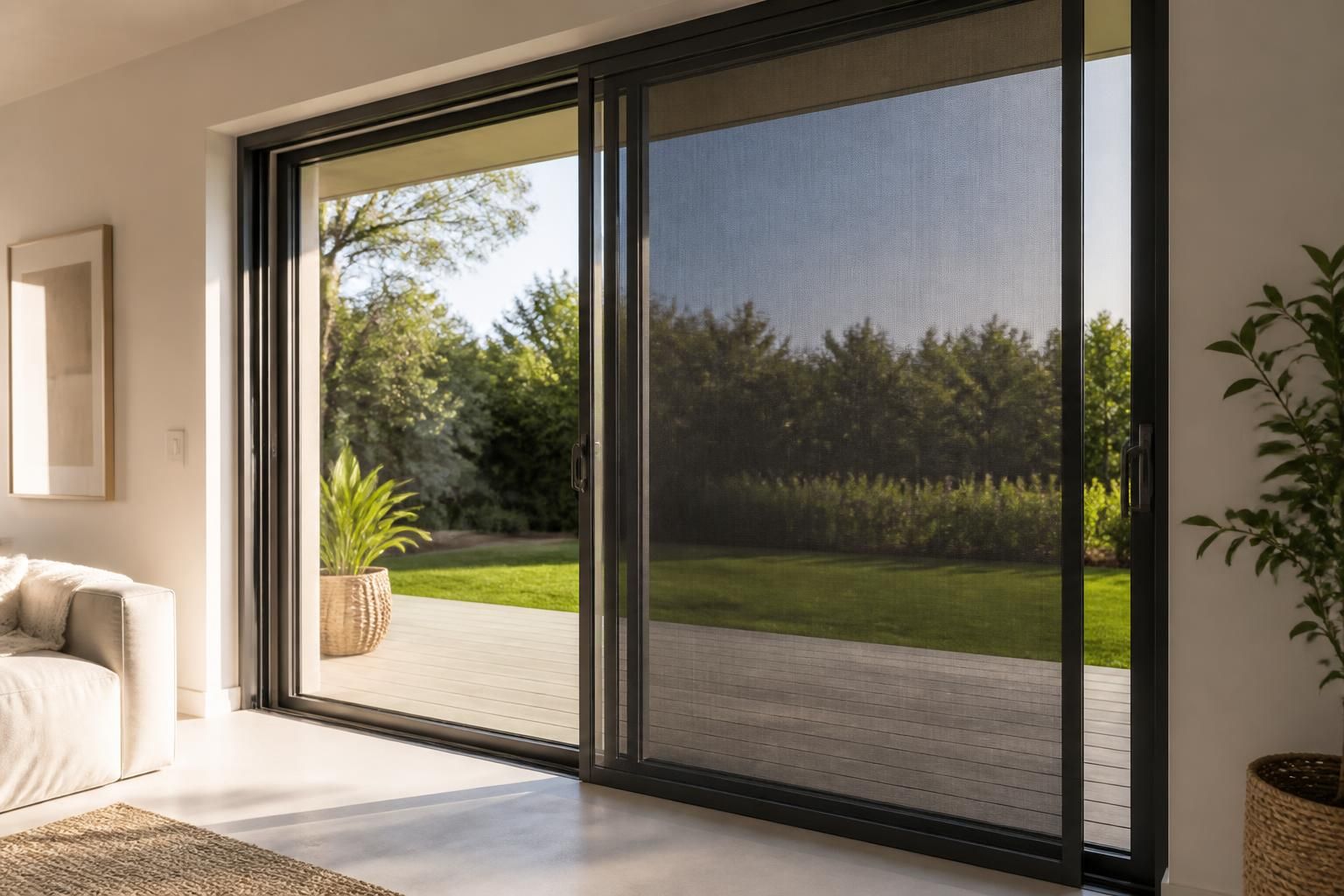 Moustiquaire pour baie vitrée coulissante : nos conseils pour un choix parfait 2 découvrez nos conseils pratiques pour choisir la moustiquaire idéale pour votre baie vitrée coulissante et profitez pleinement de votre intérieur sans nuisibles.