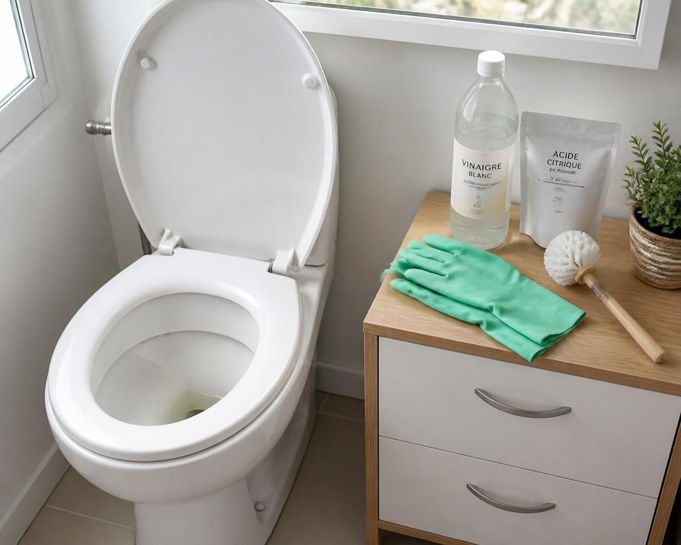 découvrez une astuce infaillible pour nettoyer vos wc très entartrés efficacement tout en préservant la cuvette de tout dommage.