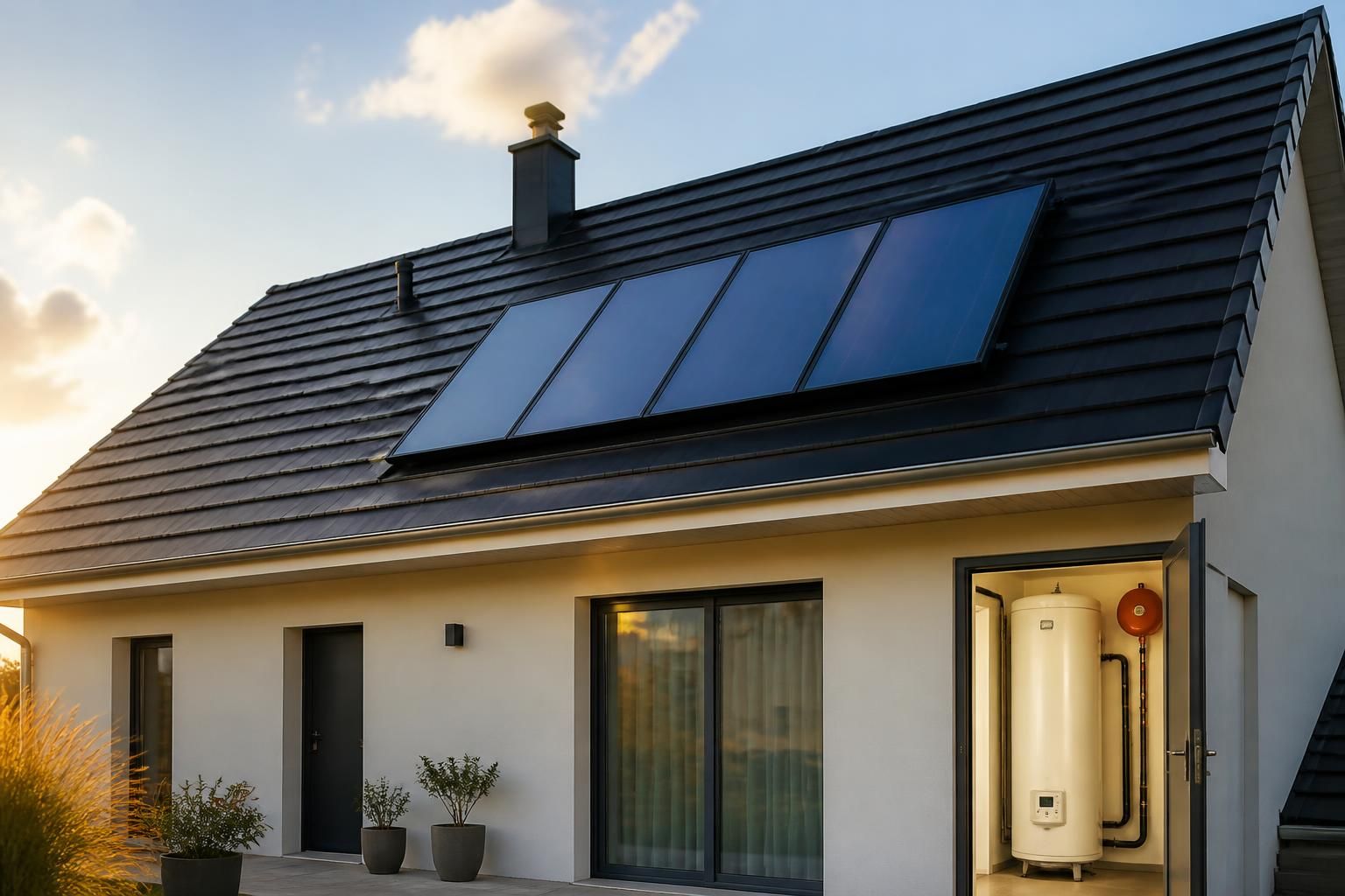 Utiliser des panneaux solaires pour chauffer efficacement votre eau sanitaire 2 découvrez comment utiliser des panneaux solaires pour chauffer efficacement votre eau sanitaire, réduire vos factures d'énergie et adopter une solution écologique durable.