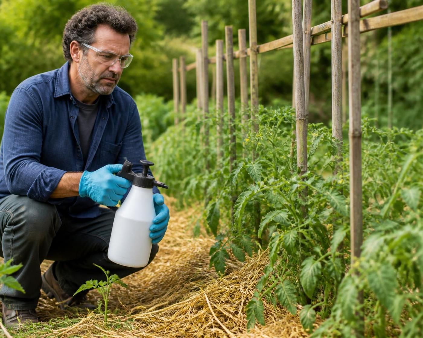 apprenez à cultiver des tomates saines grâce à notre guide pratique sur le traitement à la bouillie bordelaise, avec des conseils sur le dosage précis et la fréquence d'application pour un jardin réussi.