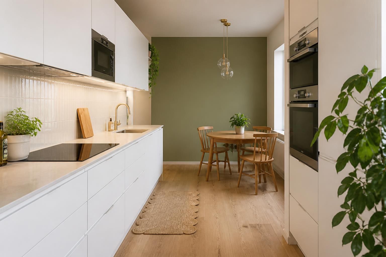 Décoration : Comment choisir le mur à peindre pour harmoniser votre cuisine 2 découvrez comment choisir le mur idéal à peindre pour créer une harmonie parfaite dans votre cuisine et sublimer votre décoration intérieure.