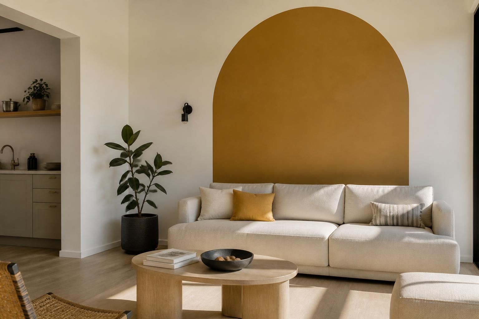 Décoration murale simplifiée : créez un motif peint original sans utiliser de pochoir 2 apprenez à créer facilement une décoration murale unique avec des motifs peints à main levée, sans besoin de pochoirs. guide simple et créatif pour embellir vos murs.
