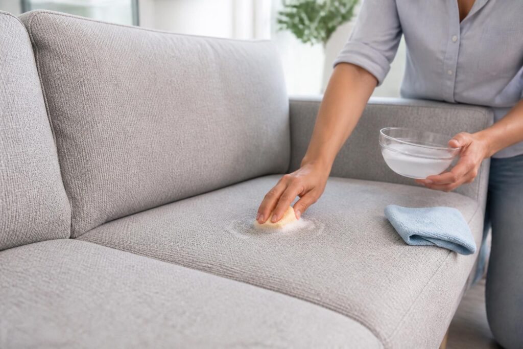 découvrez nos astuces efficaces pour nettoyer un canapé en tissu non déhoussable sans laisser de traces et garder votre mobilier impeccable.