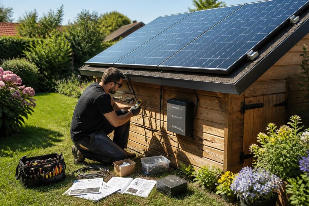 découvrez comment installer un kit solaire sur un abri de jardin grâce à notre guide complet. apprenez les usages, la puissance idéale et obtenez des conseils essentiels pour une installation efficace et durable.