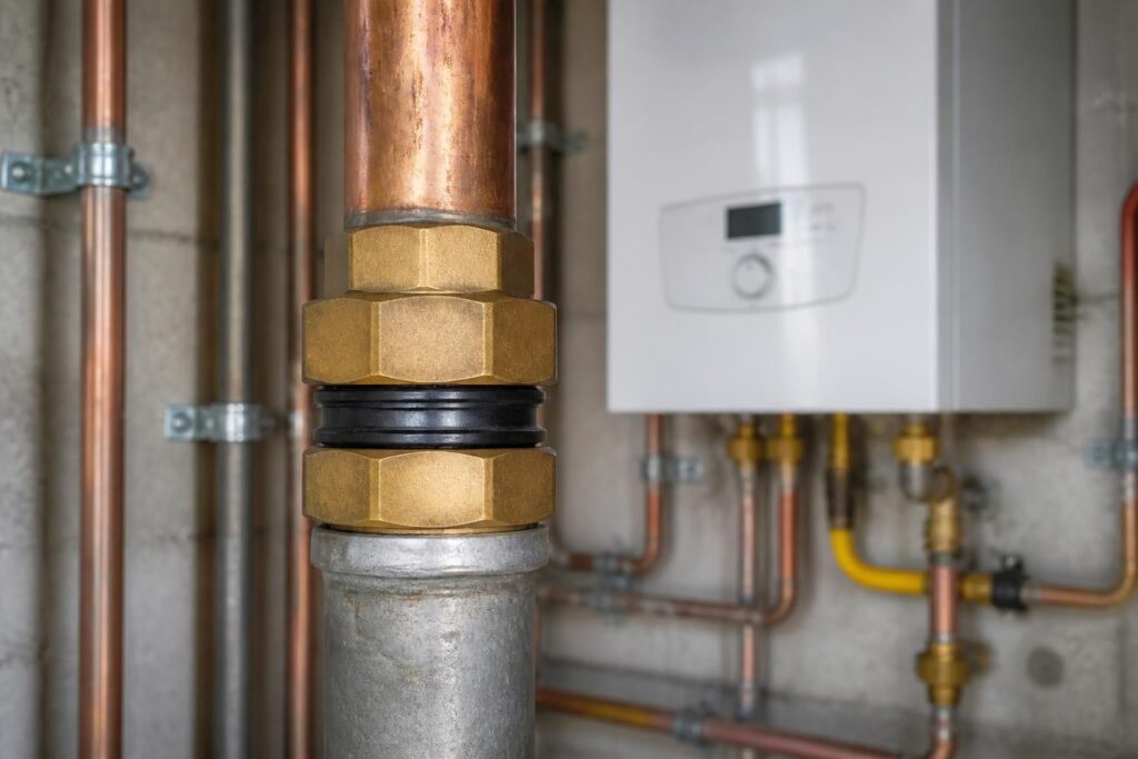 découvrez l'importance du raccord diélectrique en plomberie pour chauffe-eau, son rôle crucial dans la sécurité et les étapes clés pour une installation correcte.