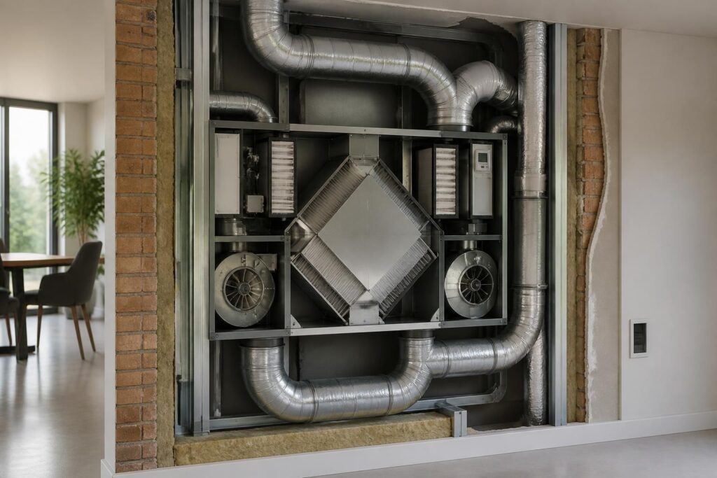 découvrez tout sur la vmc double flux : son fonctionnement, ses principes, ses mécanismes essentiels et les contraintes à connaître pour optimiser la ventilation de votre habitat.