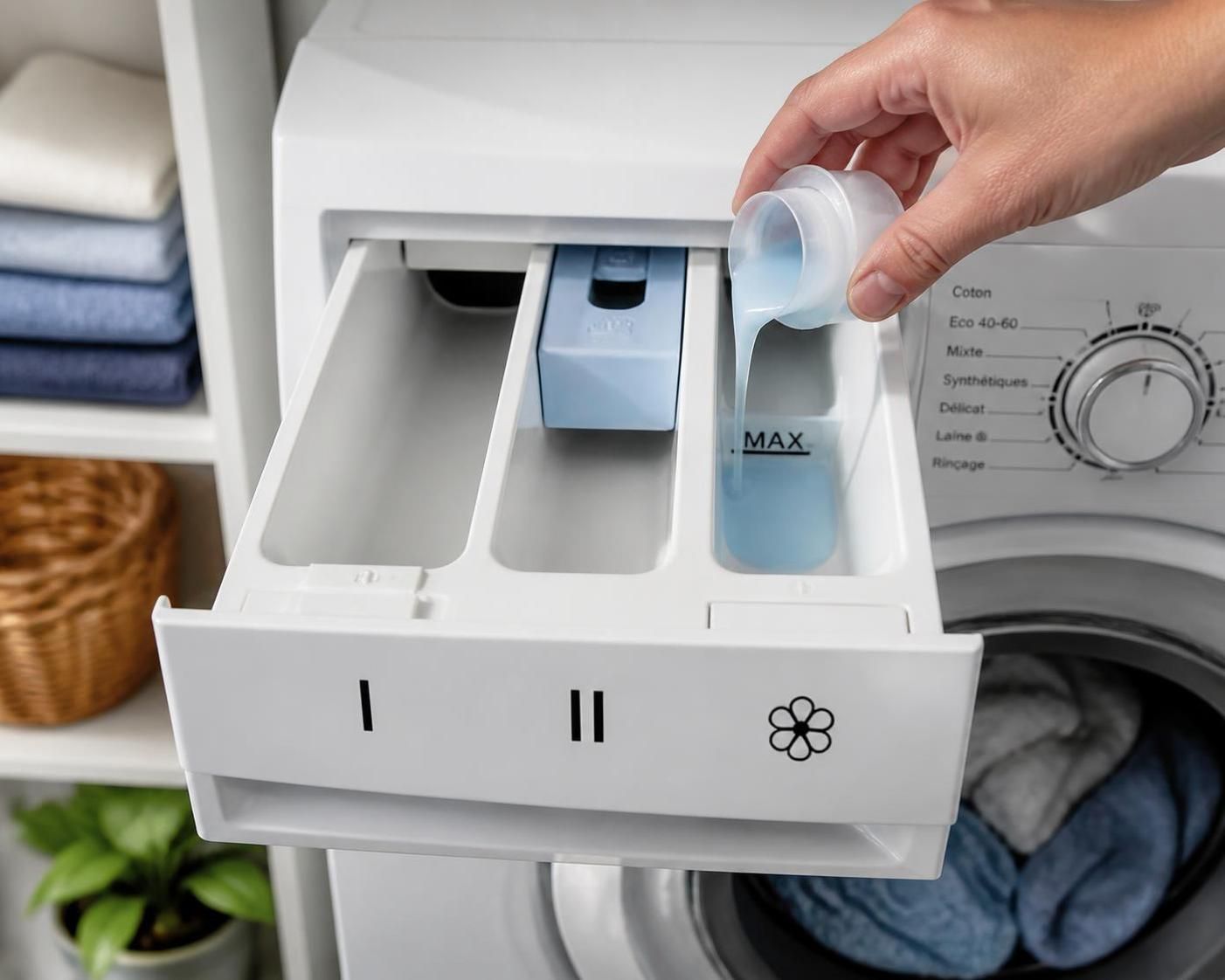 Guide pratique : où verser l'adoucissant dans votre machine à laver sans erreur 2 découvrez notre guide pratique pour savoir où verser l'adoucissant dans votre machine à laver et éviter toute erreur lors du lavage.