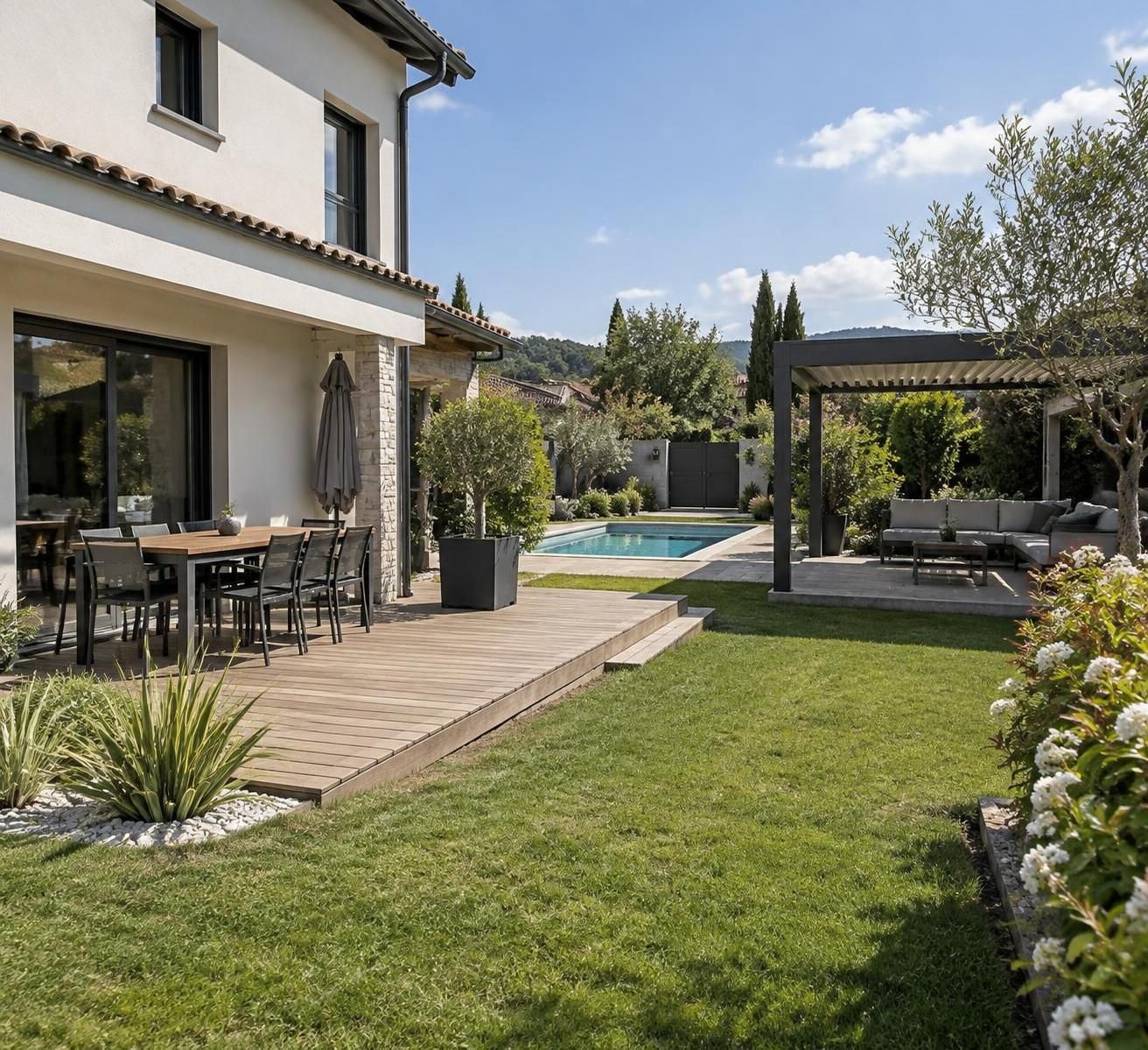 Terrasse, piscine et jardin : les garanties réelles de votre assurance habitation à l’extérieur 2 terrasse, piscine, mobilier de jardin : découvrez ce que couvre réellement votre assurance habitation à l’extérieur et les limites de vos garanties.